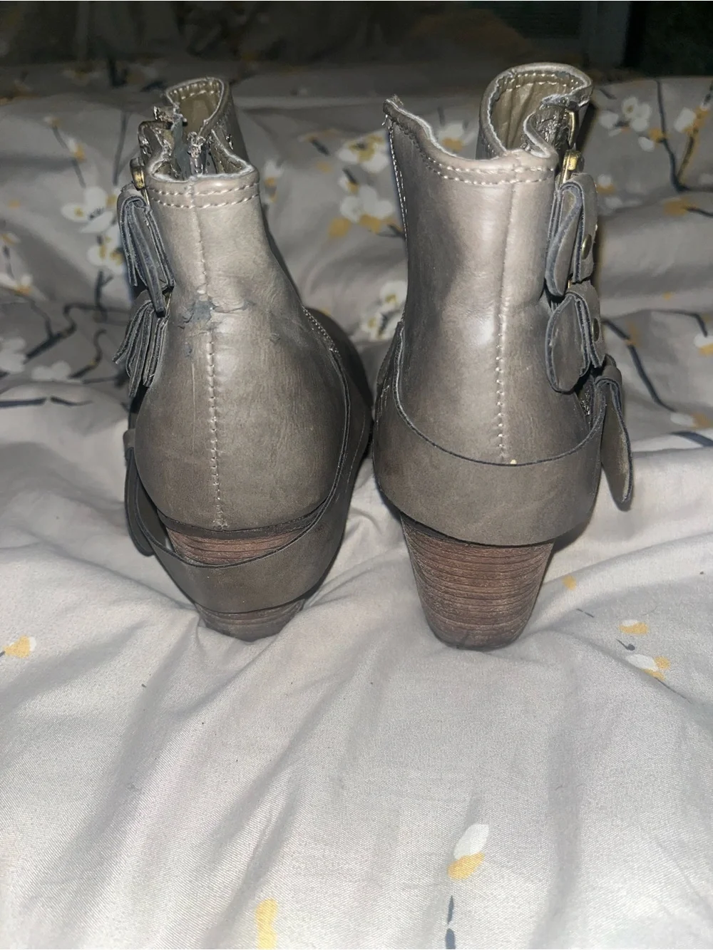 Women's Mid-Calf Zip Ankle Boots